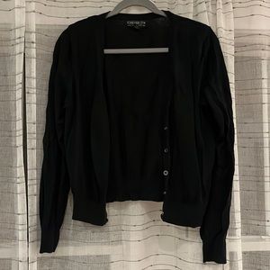 Forever 21 black cardigan 2x